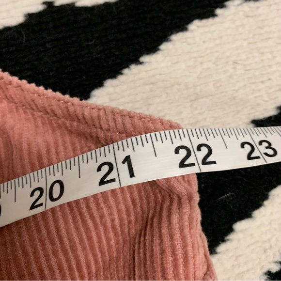 Forever 21 Corduroy Overall Dress Pink Pinafore Size 2X - Picture 5 of 7